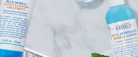 collection blue herbal