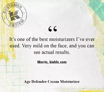 It's one of the best moisturizers I've ever used. Very mild on the face, and you can see actual results.