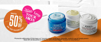 Cyber kiehls Loves your skin