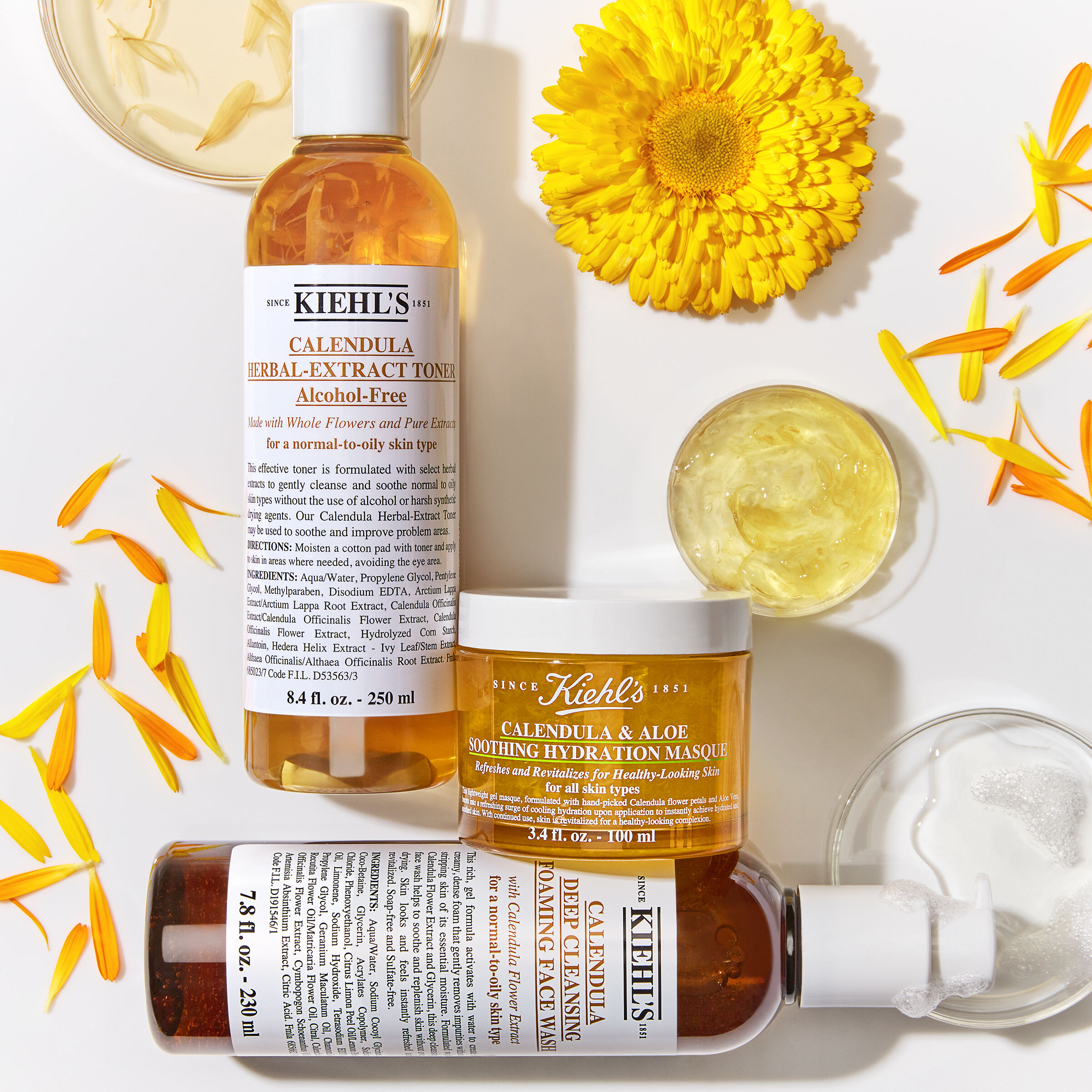Calendula Deep Cleansing Foaming Face Wash