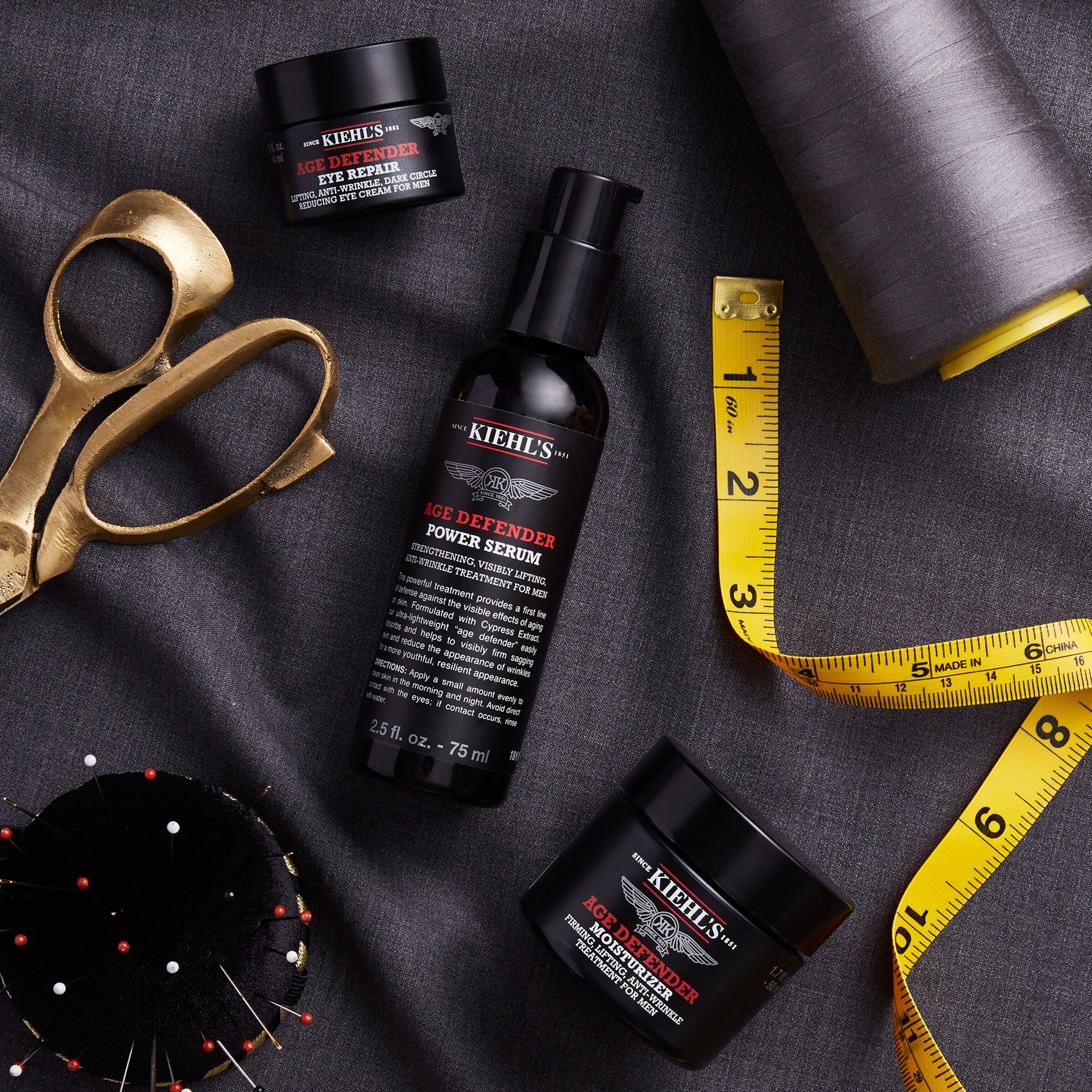 Age Defender Power Serum: Suero antiarrugas para hombres - Kiehl's