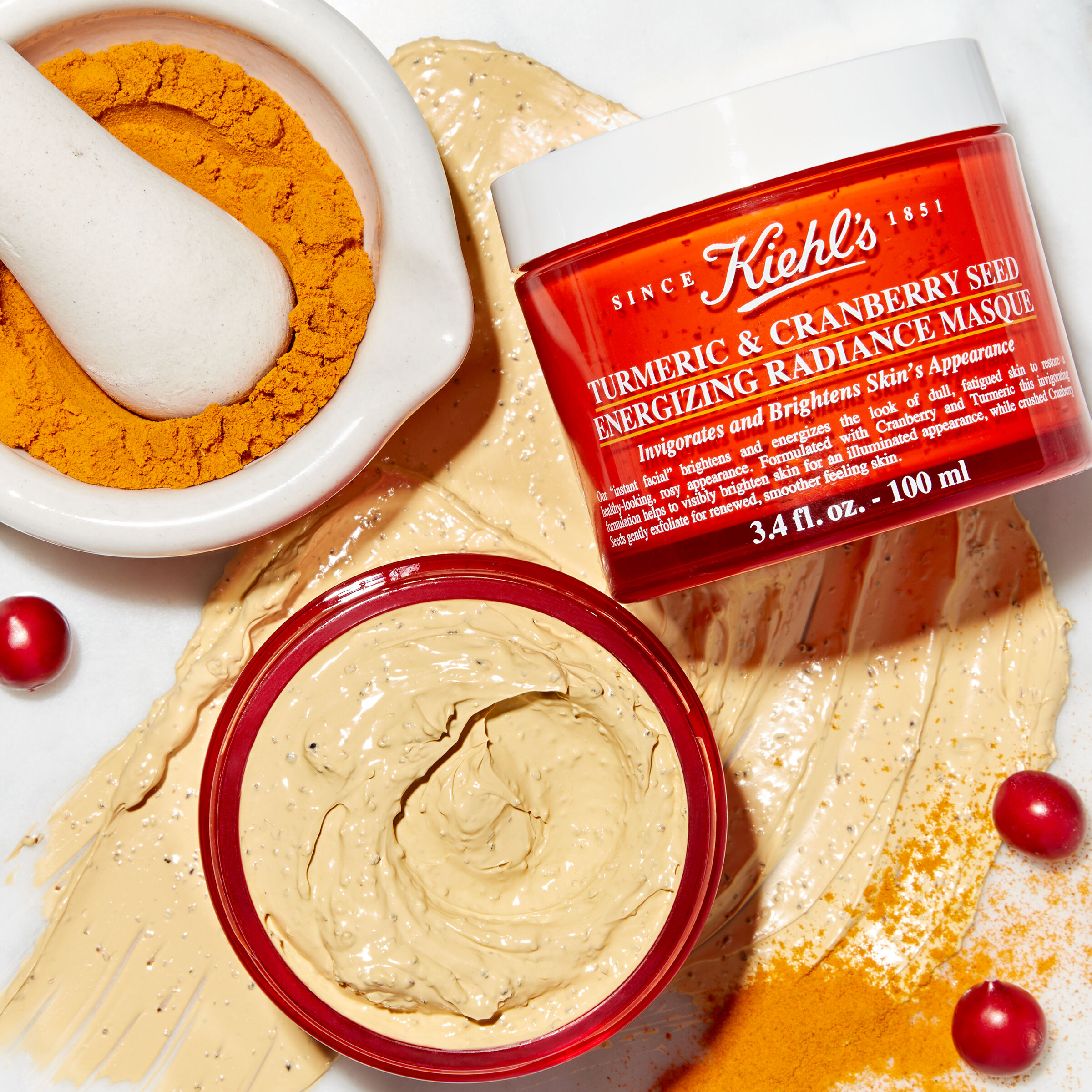 Turmeric & Cranberry Seed Energizing Radiance Mask
